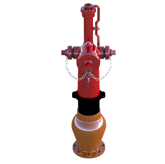 1556ZXX77G, Figure K17 Hydrant P/N 1556ZXX77G On Kennedy Valve Company